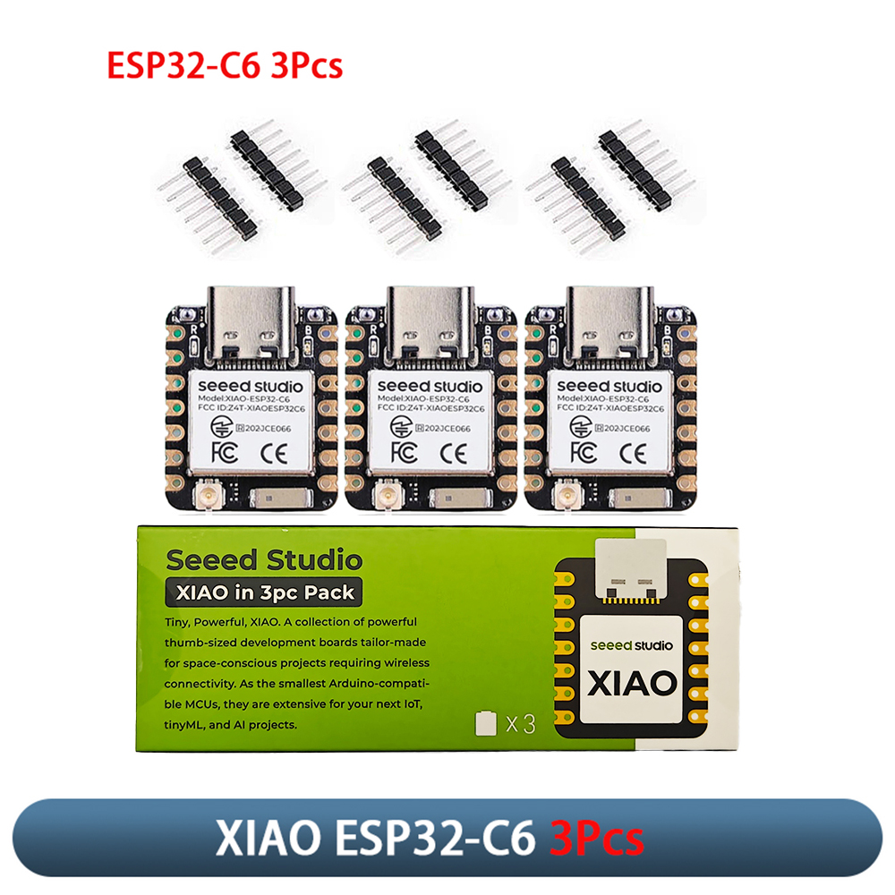 Home Automation Arduino - XIAO ESP32-C6 3Pcs Scheda di Sviluppo