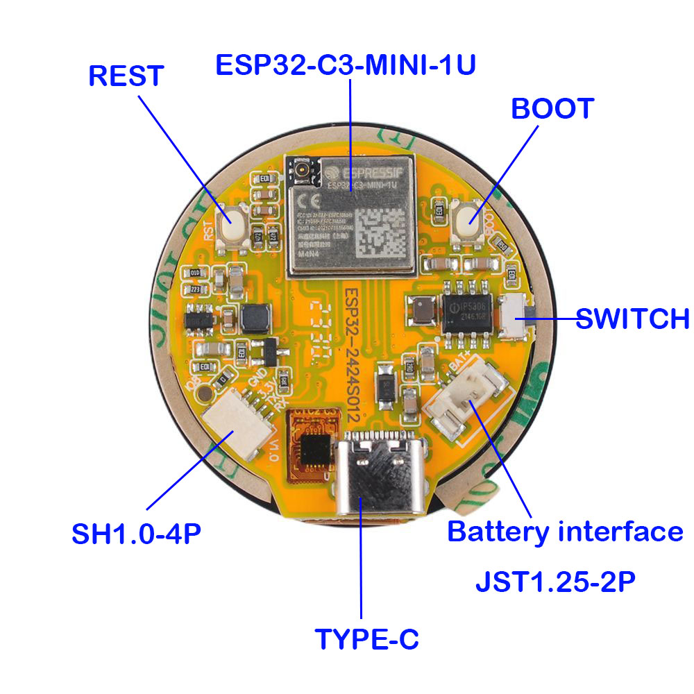 Display ESP32 da 1,28 pollici  - Home Automation Arduino recensione e prezzo