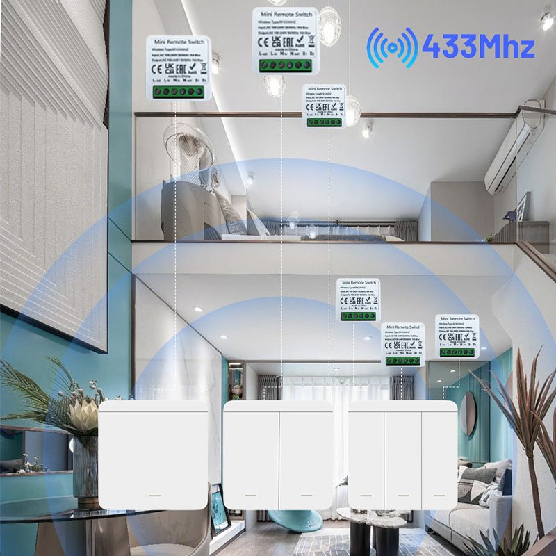 RF 433 MHz Smart FAI DA TE Int - Home Automation Panel Diy recensione e prezzo